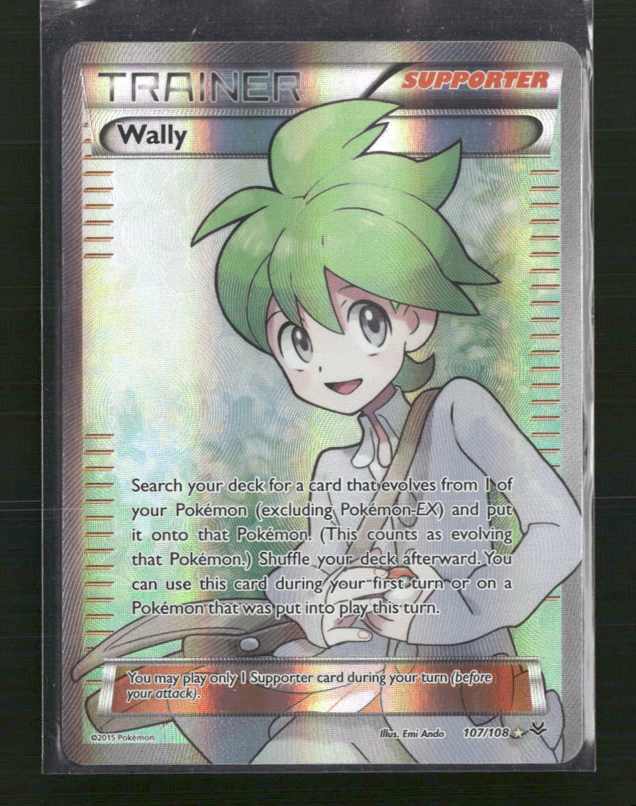 Wally (107 Full Art) XY - Roaring Skies #107/108 - Front