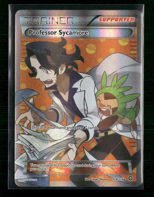 Professor Sycamore XY - Steam Siege #114/114 - Front