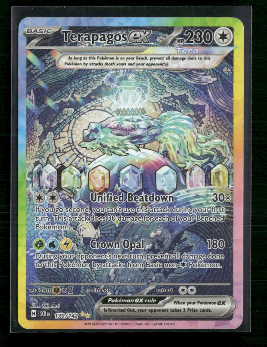 Terapagos ex SV07: Stellar Crown #170/142 - Front
