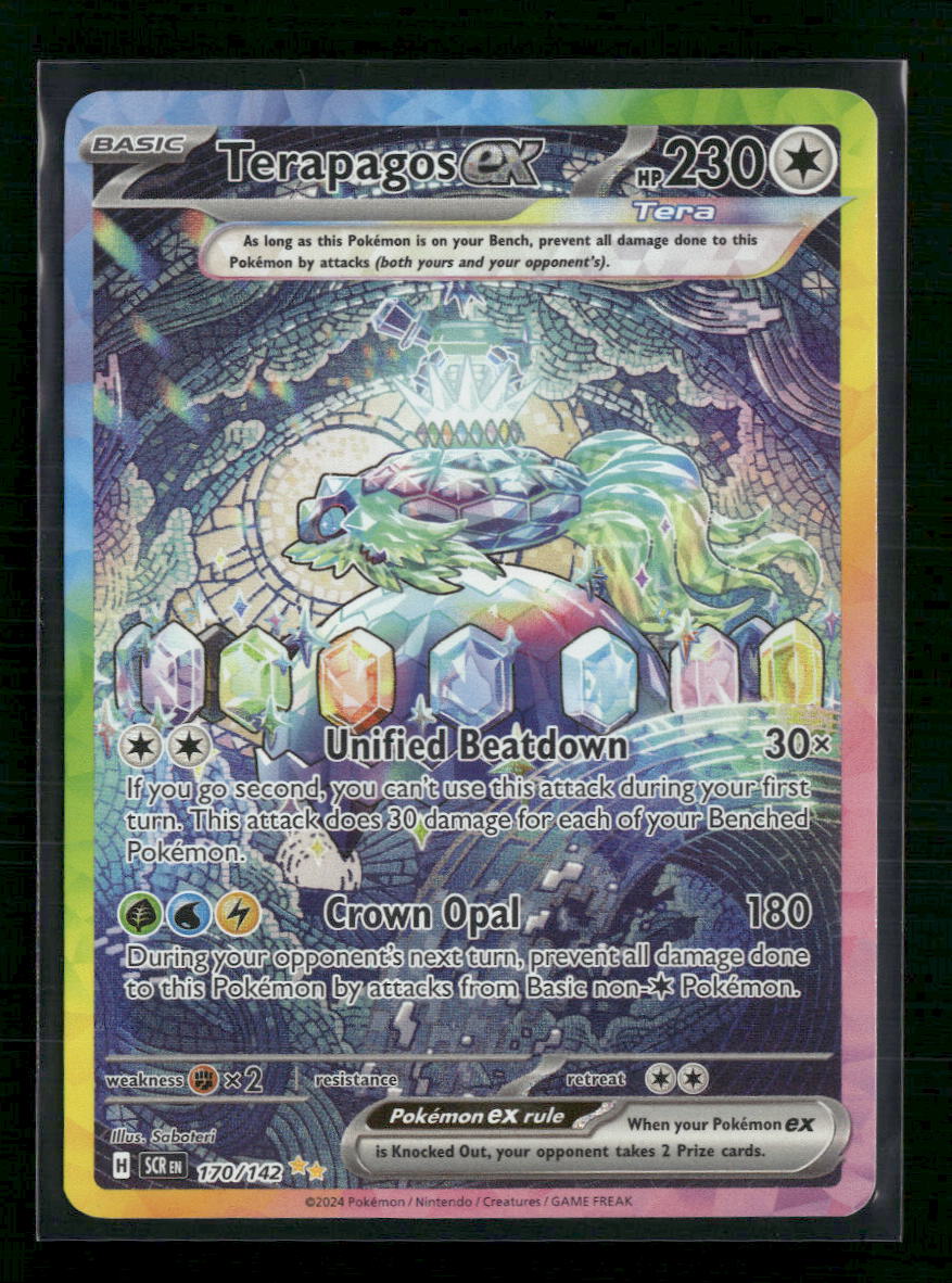 Terapagos ex SV07: Stellar Crown #170/142 - Front