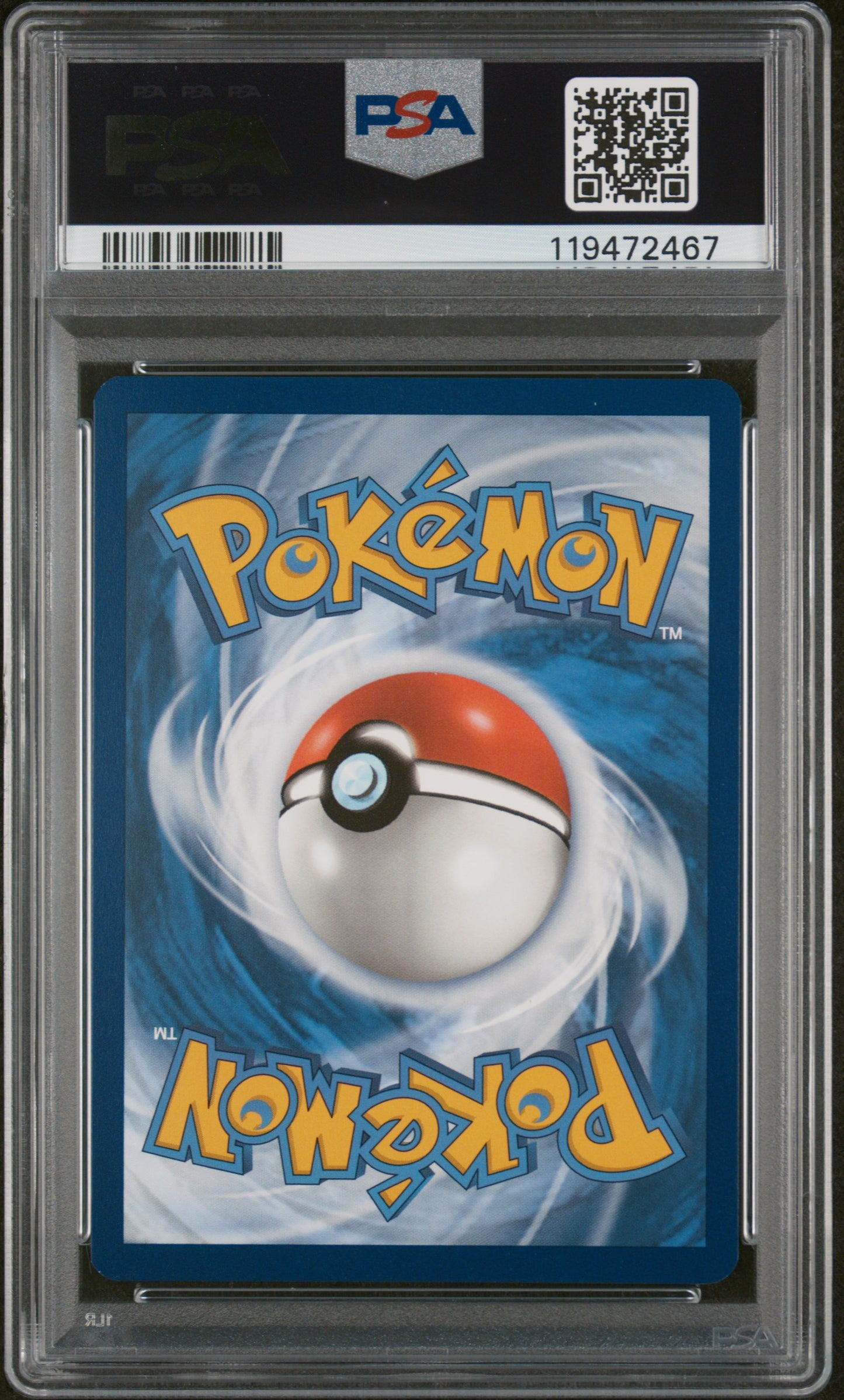 Iron Crown Ex 2024 Pokemon Temporal Forces #206 Special Illustration Rare PSA 9 - Back