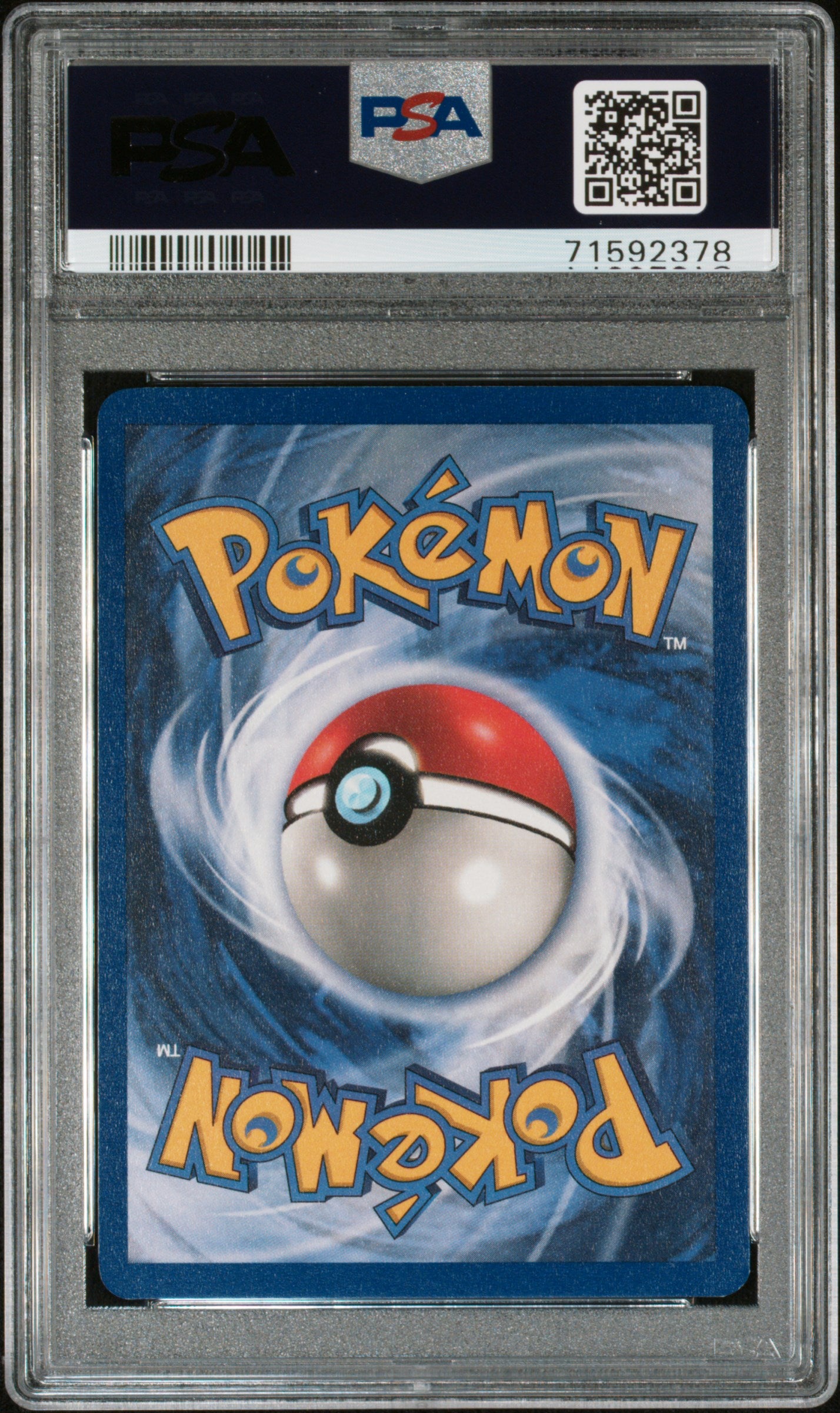 Pikachu 1999 Pokemon Jungle #60 1st Edition PSA 8 - Back
