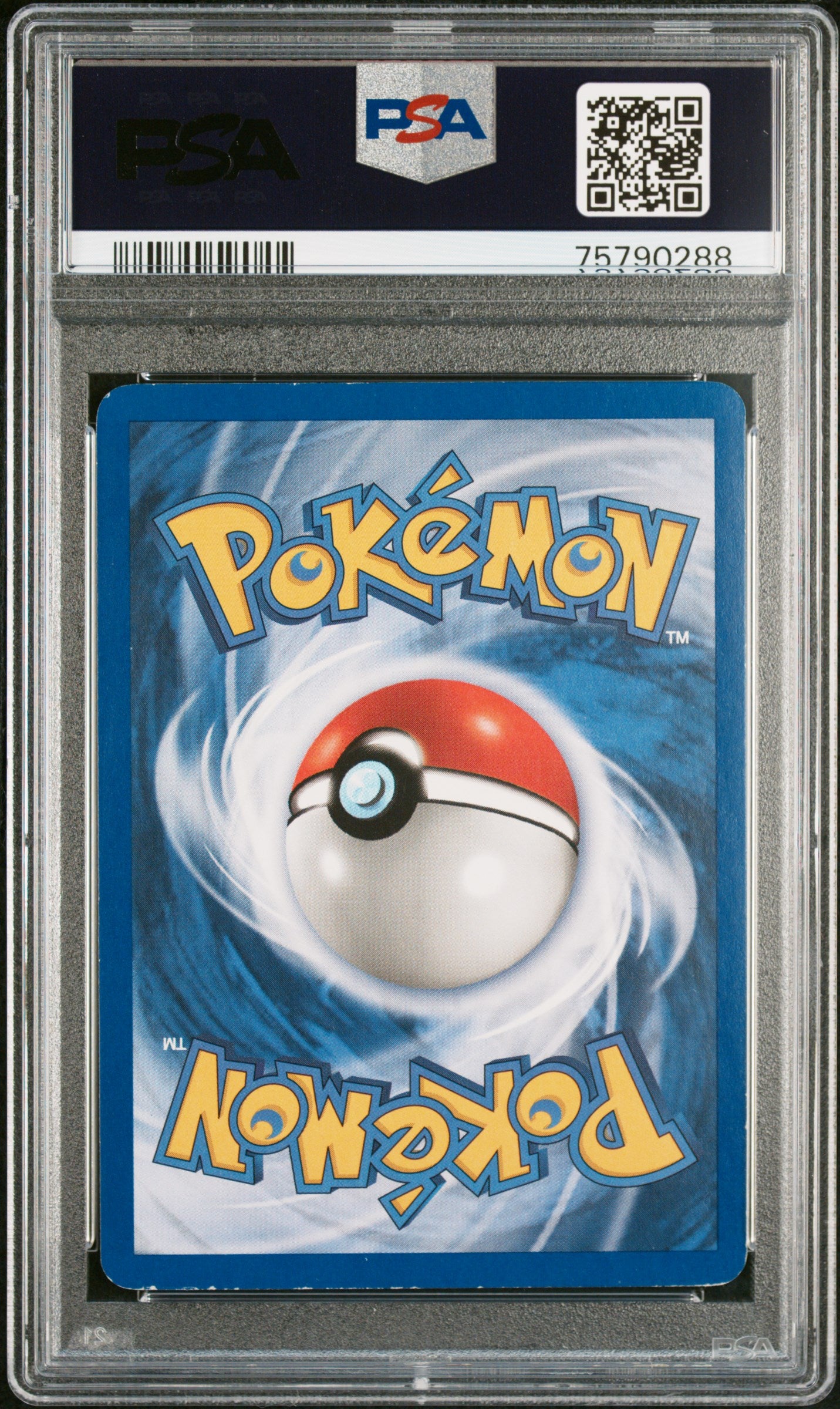 Blastoise-Holo 2000 Pokemon Game Base Ii #2 Base Ii PSA 7 - Back
