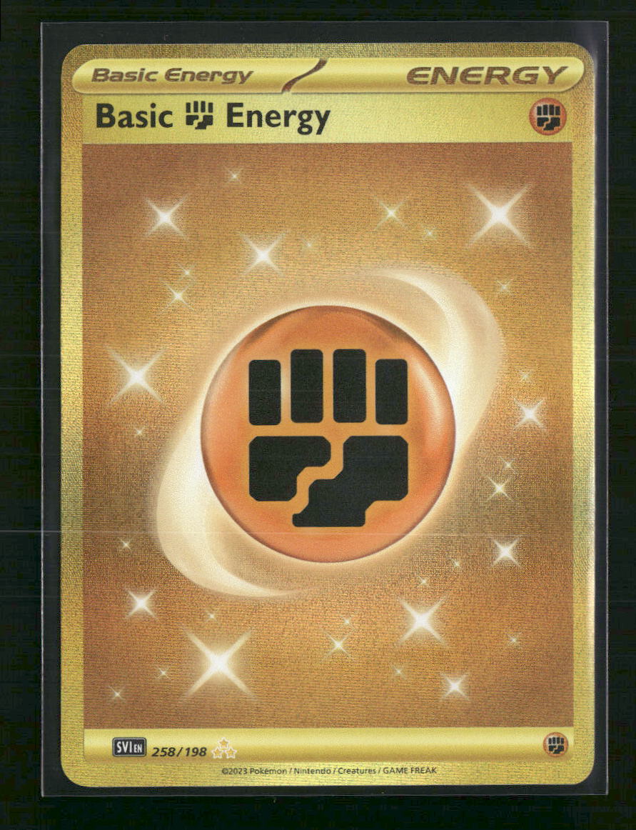 Basic Fighting Energy SV01: Scarlet & Violet Base Set #258/198