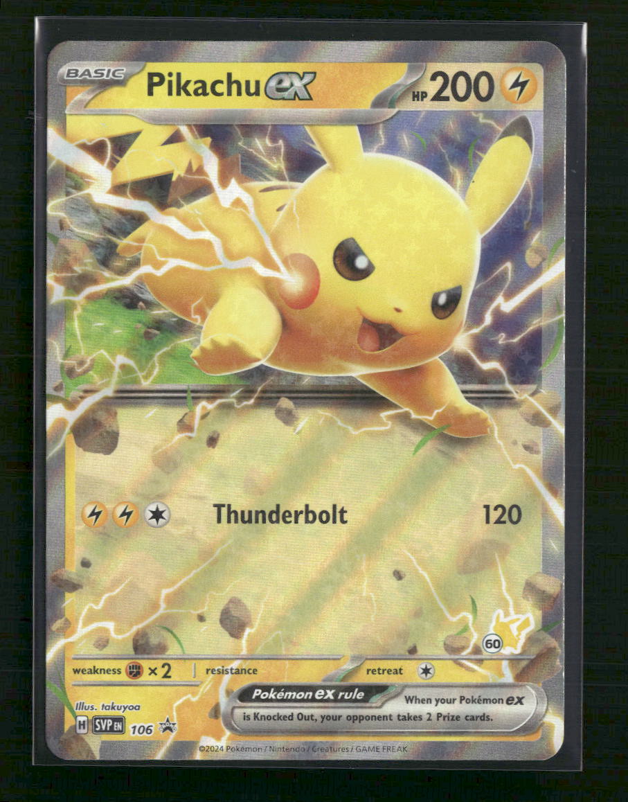 Pikachu ex (Pikachu 60) Battle Academy 2024 #106