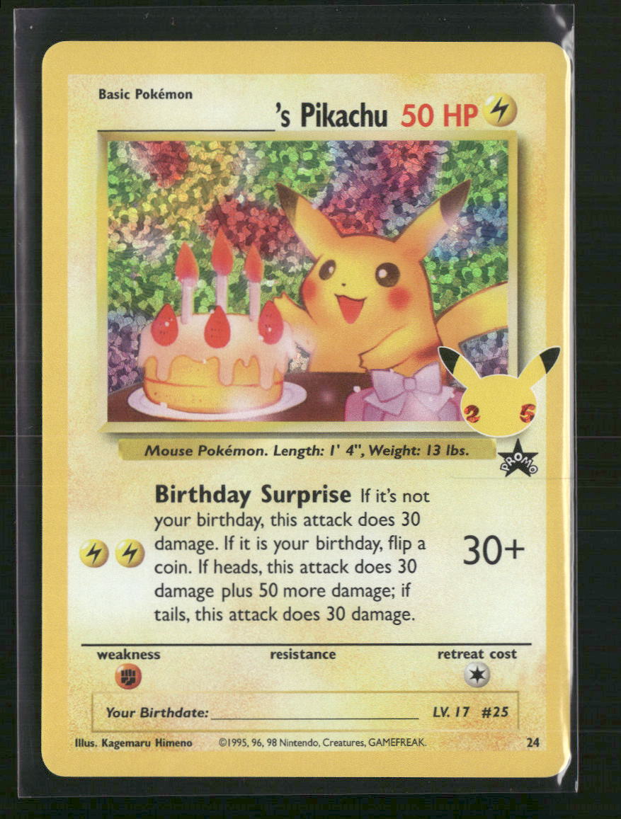 ______'s Pikachu Celebrations: Classic Collection #24/53