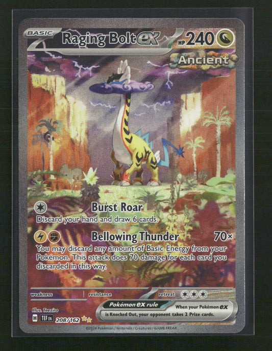 Raging Bolt ex SV05: Temporal Forces #208/162