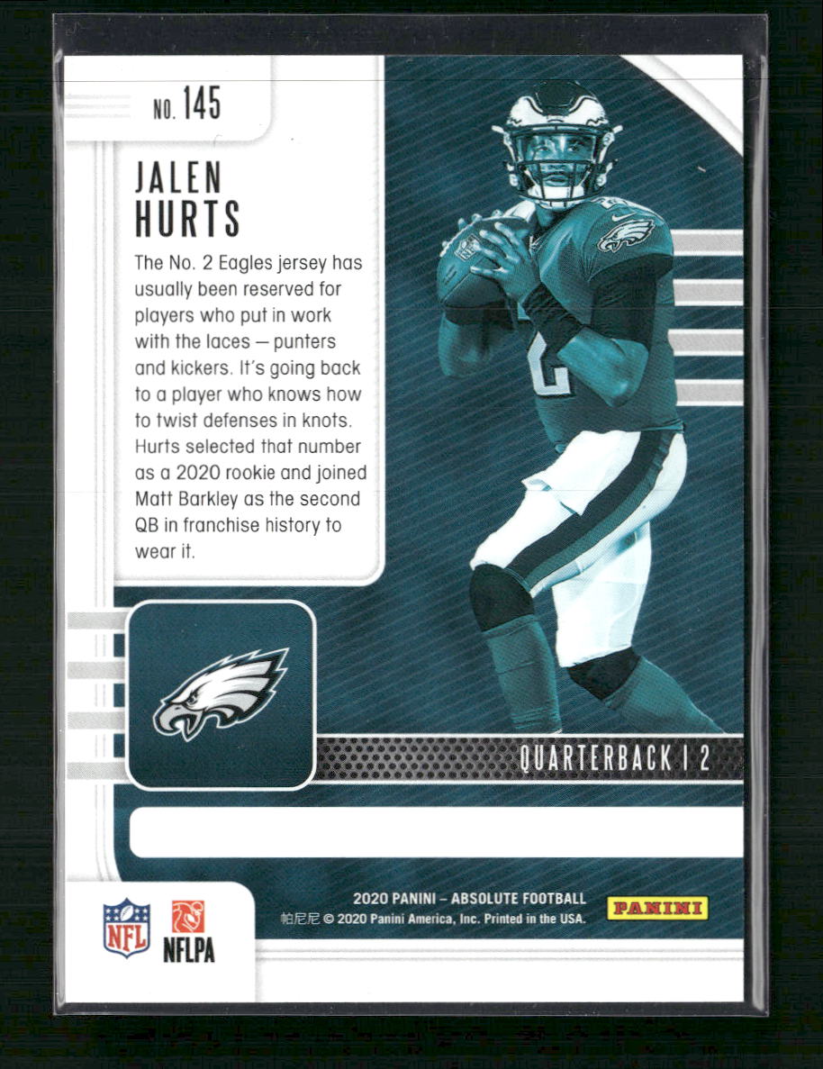 Jalen Hurts 2020 Panini Absolute #145 #/199