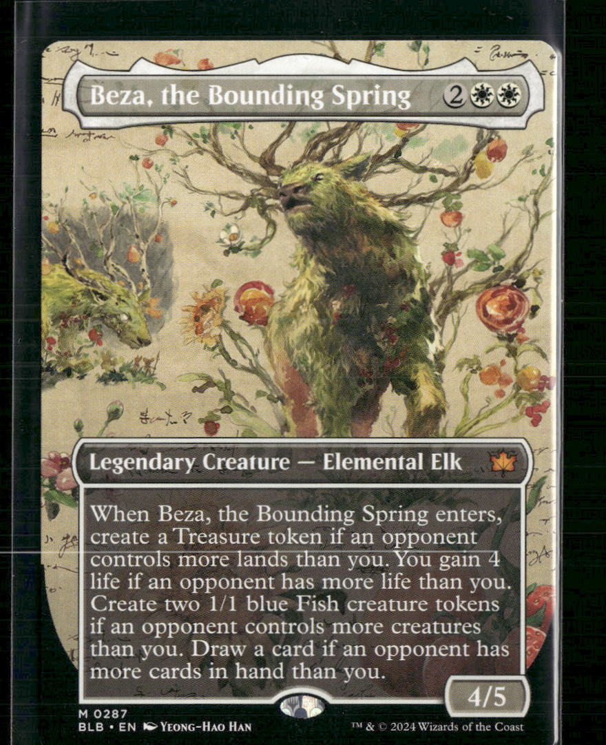 Beza, the Bounding Spring (Borderless) Bloomburrow #287