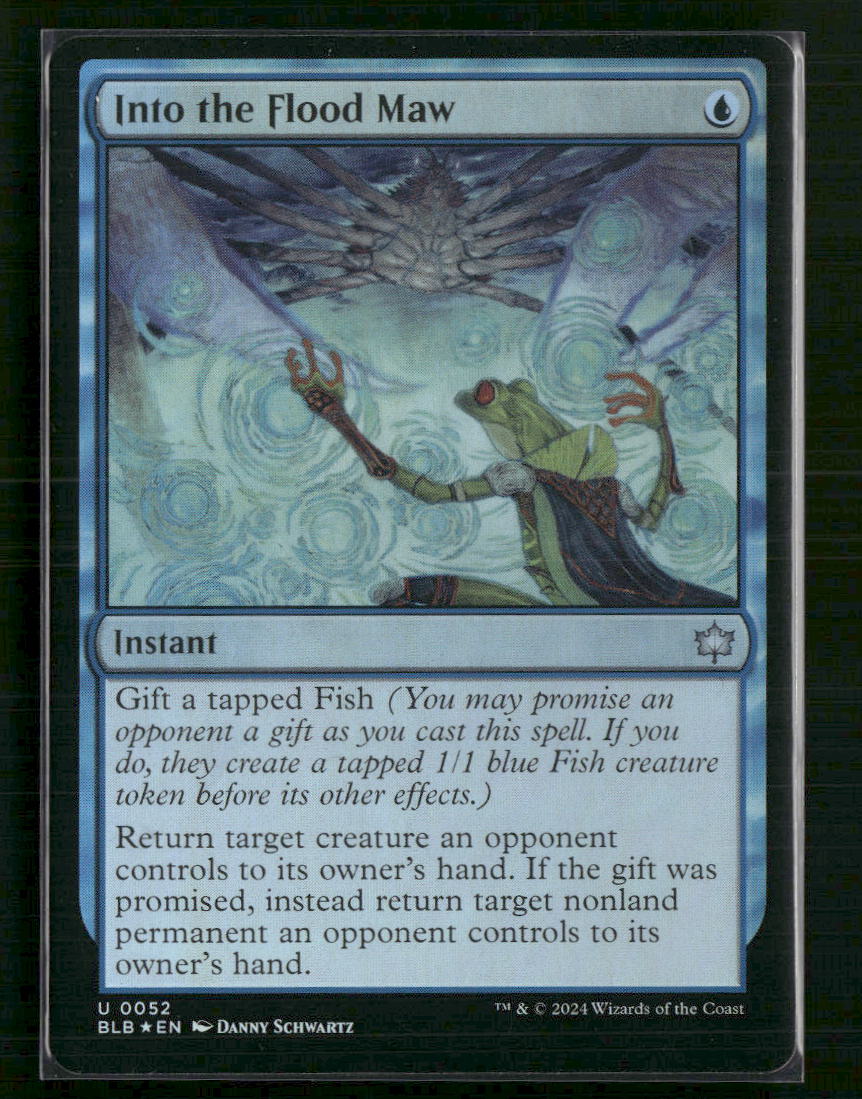 Into the Flood Maw Bloomburrow #52