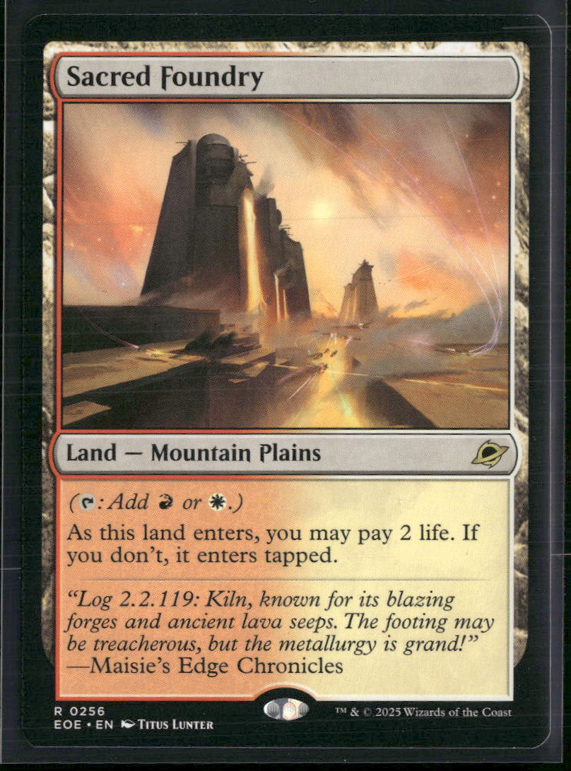 Sacred Foundry Edge of Eternities #256