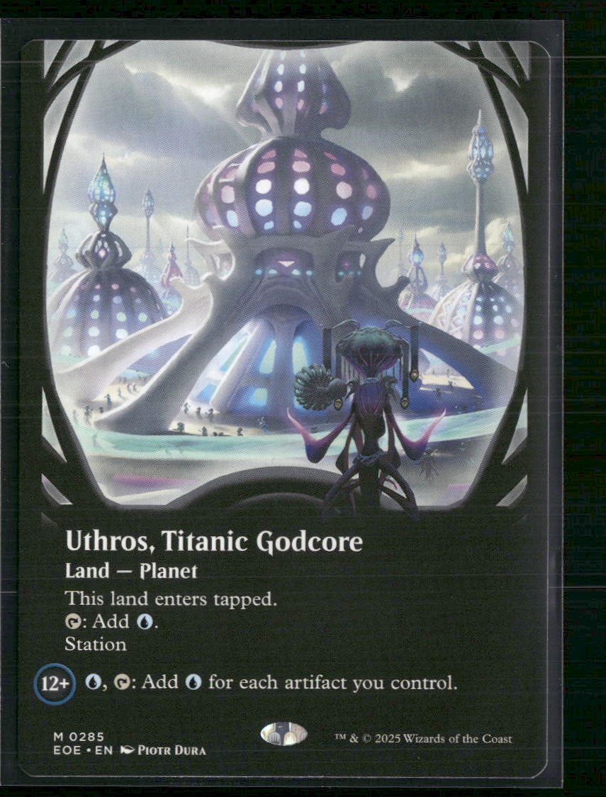 Uthros, Titanic Godcore (Borderless) Edge of Eternities #285