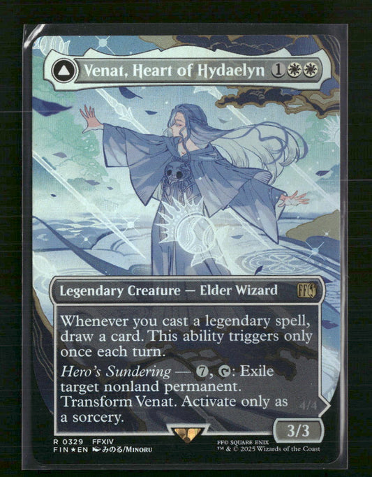 Venat, Heart of Hydaelyn (Borderless) FINAL FANTASY #329 Foil