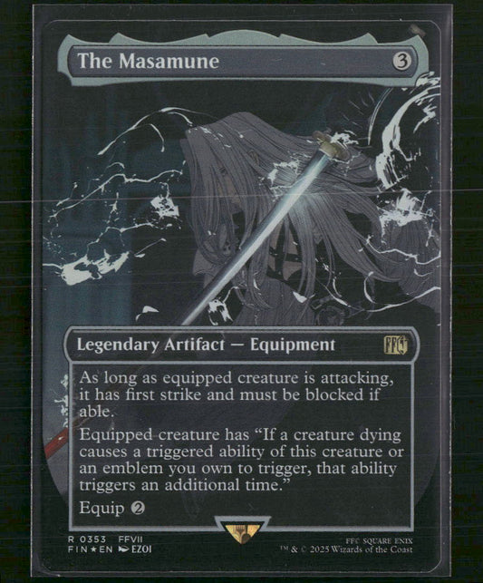 The Masamune (Borderless) FINAL FANTASY #353 Foil
