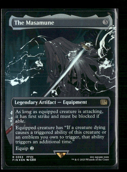 The Masamune (Borderless) FINAL FANTASY #353 Foil