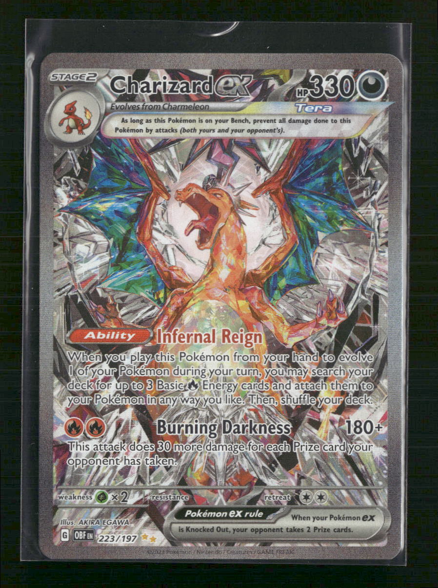 Charizard ex SV03: Obsidian Flames #223/197 - Front