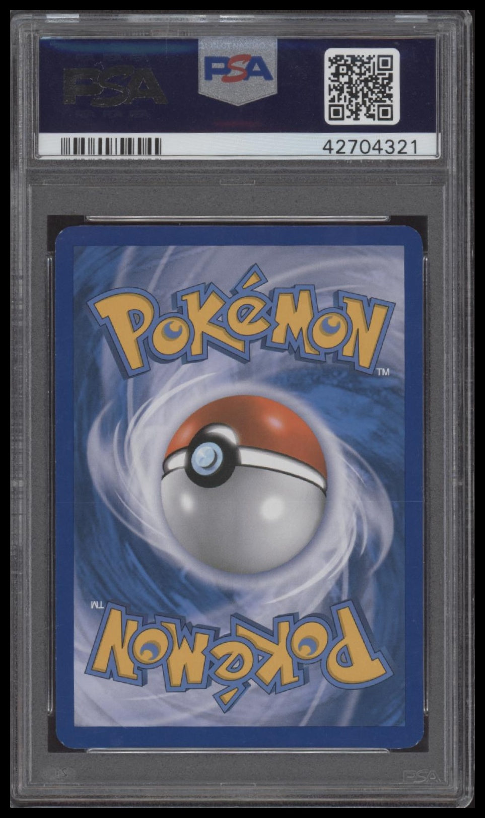 Crobat-Holo 2010 Pokemon Heartgold & Soulsilver Unleashed #84 Unleashed PSA 8 - Back
