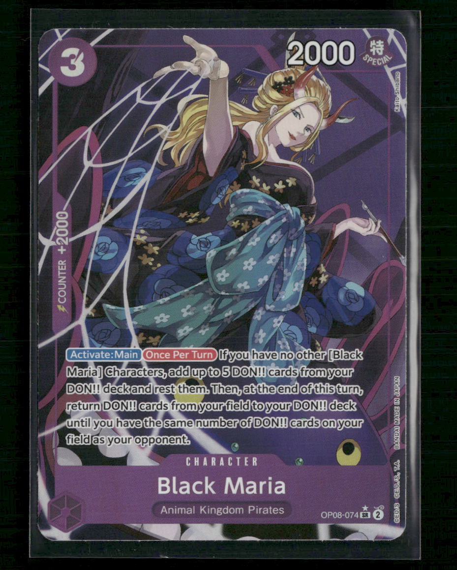 Black Maria (Parallel) Two Legends #OP08-074