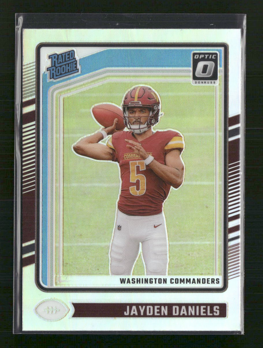 Jayden Daniels 2024 Donruss Optic #248 Holo