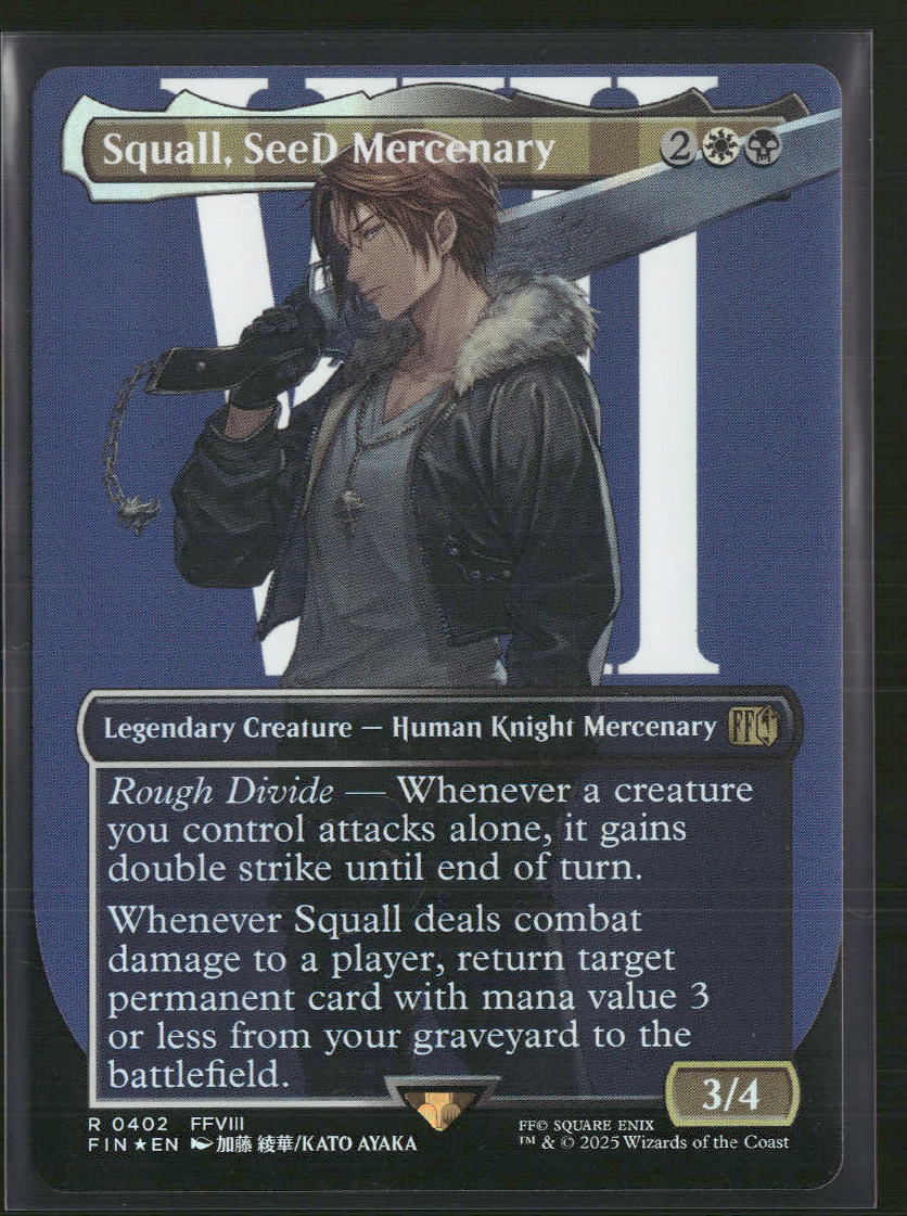Squall, SeeD Mercenary (Borderless) FINAL FANTASY #402