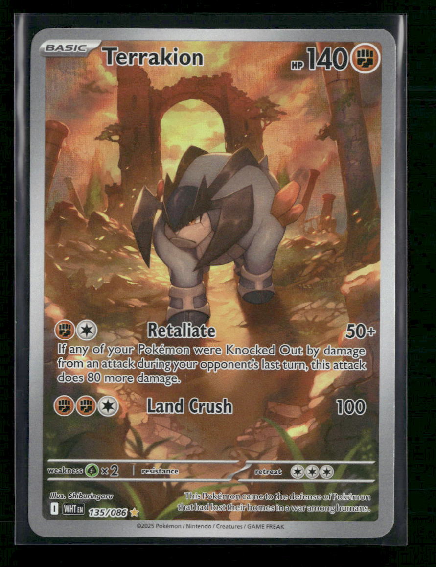 Terrakion SV: White Flare #135/086