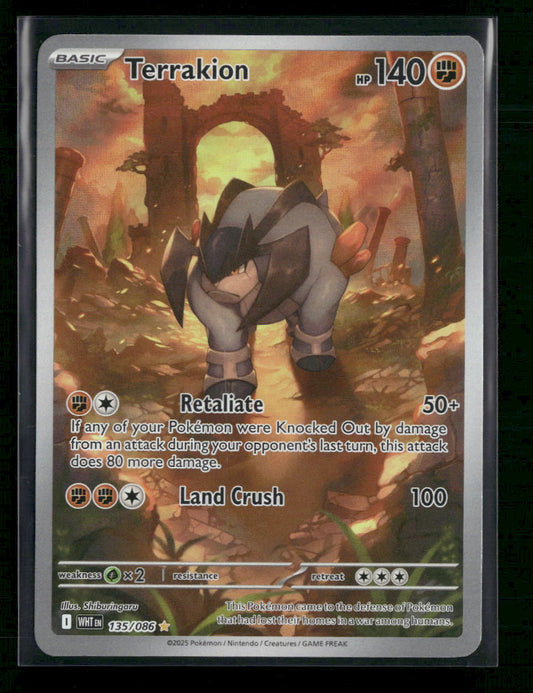 Terrakion SV: White Flare #135/086