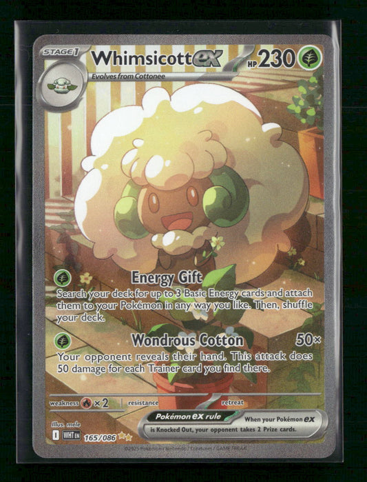 Whimsicott ex SV: White Flare #165/086
