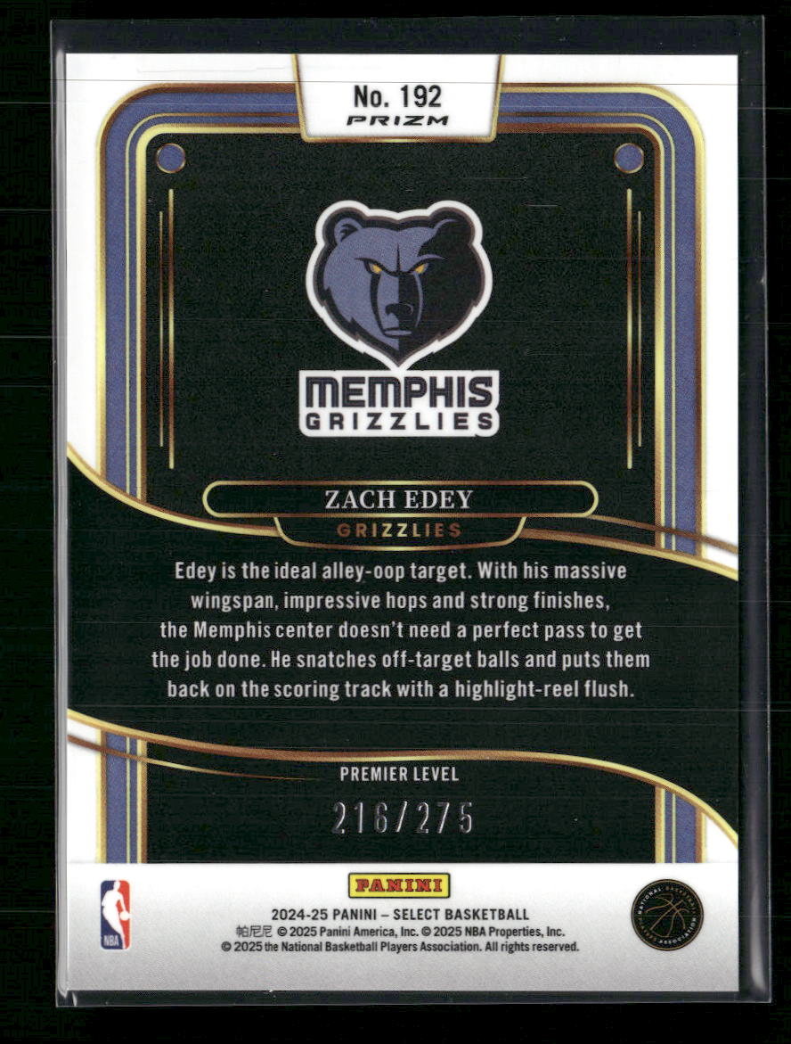 Zach LaVine 2024-25 Panini Prizm #192 Prizms White Ice #/275