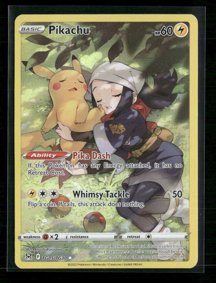 Pikachu SWSH11: Lost Origin Trainer Gallery #TG05/TG30