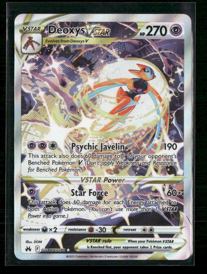 Deoxys VSTAR Crown Zenith: Galarian Gallery #GG46/GG70