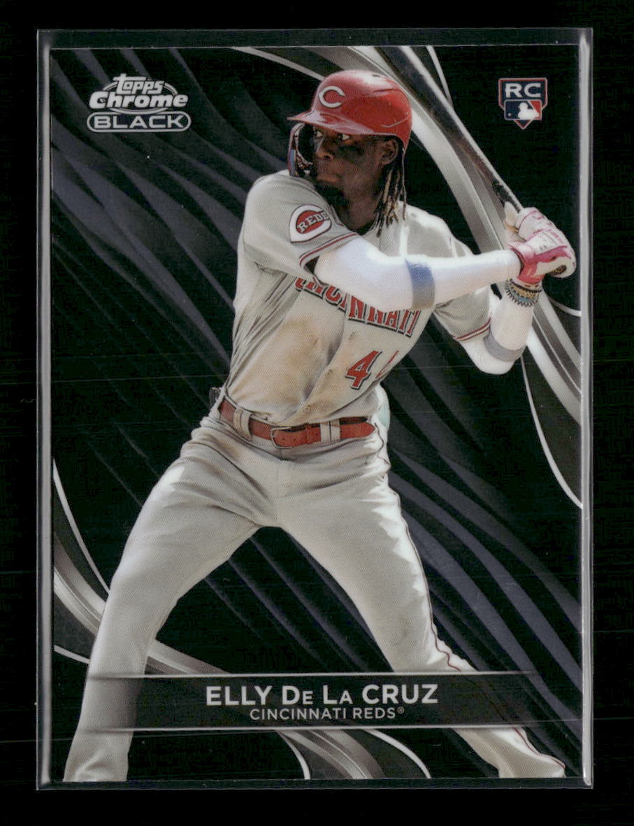 Elly De La Cruz 2024 Topps Chrome Black #17