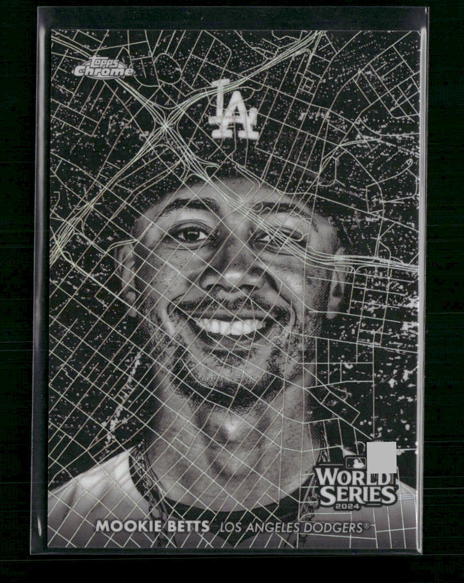 Mookie Betts 2025 Topps Chrome #WSN-1 World Series at Night