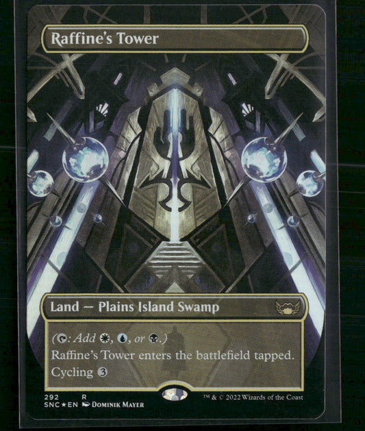 Raffine's Tower (Borderless) Streets of New Capenna #292 Foil
