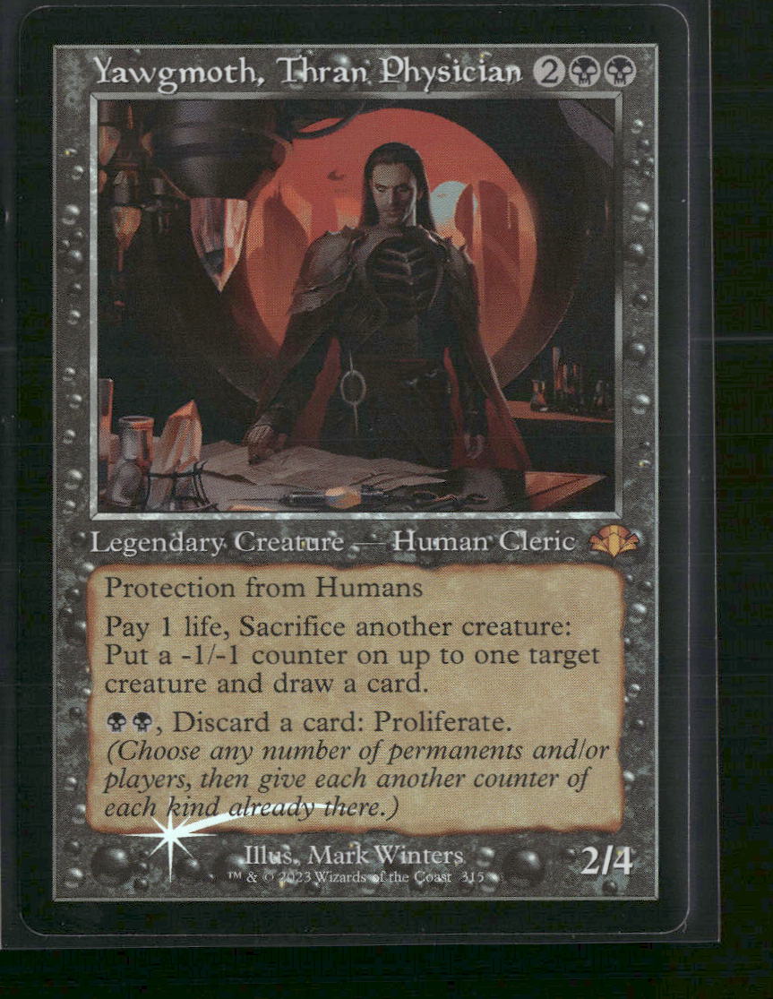 Yawgmoth, Thran Physician (Retro Frame) Dominaria Remastered #315