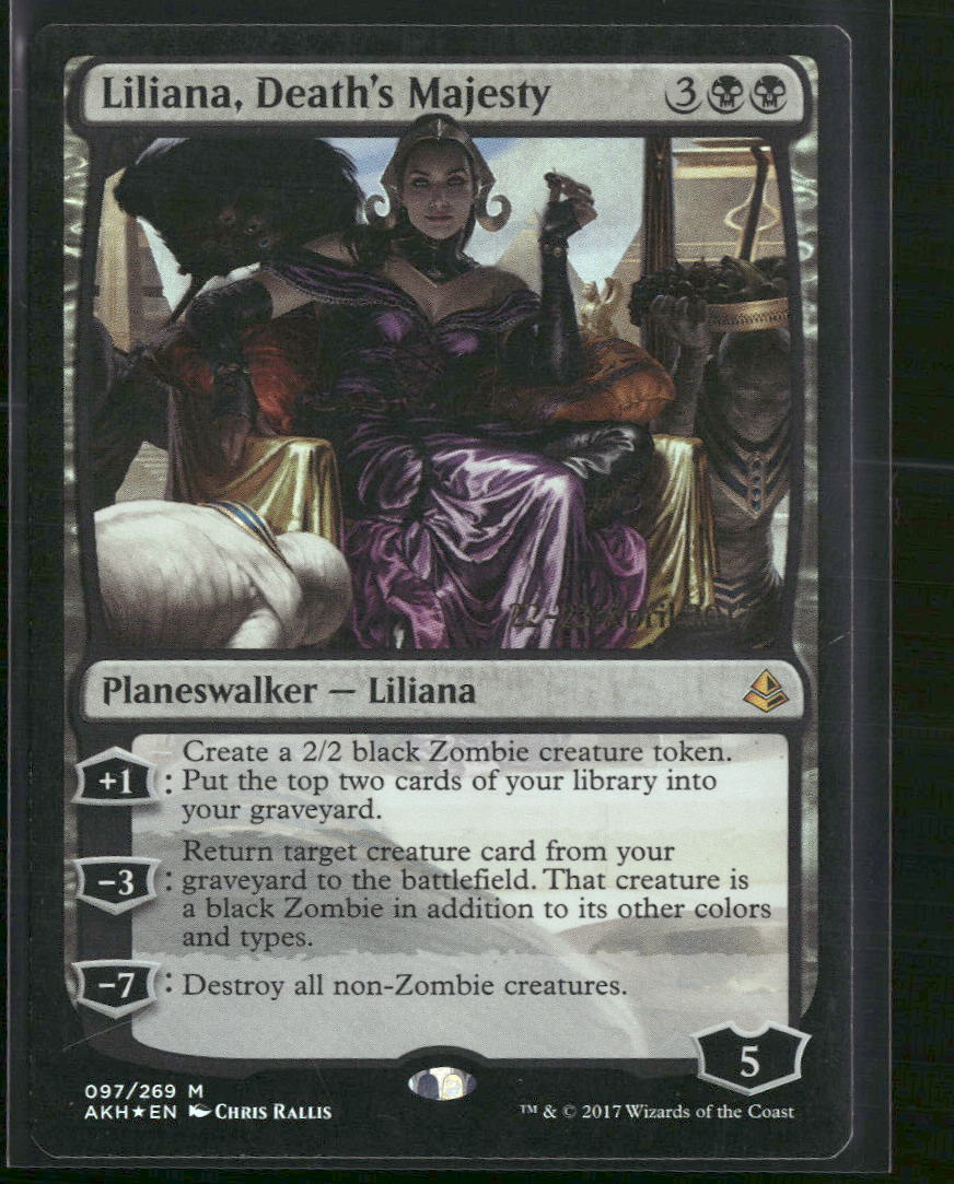 Liliana, Death's Majesty Prerelease Cards #97