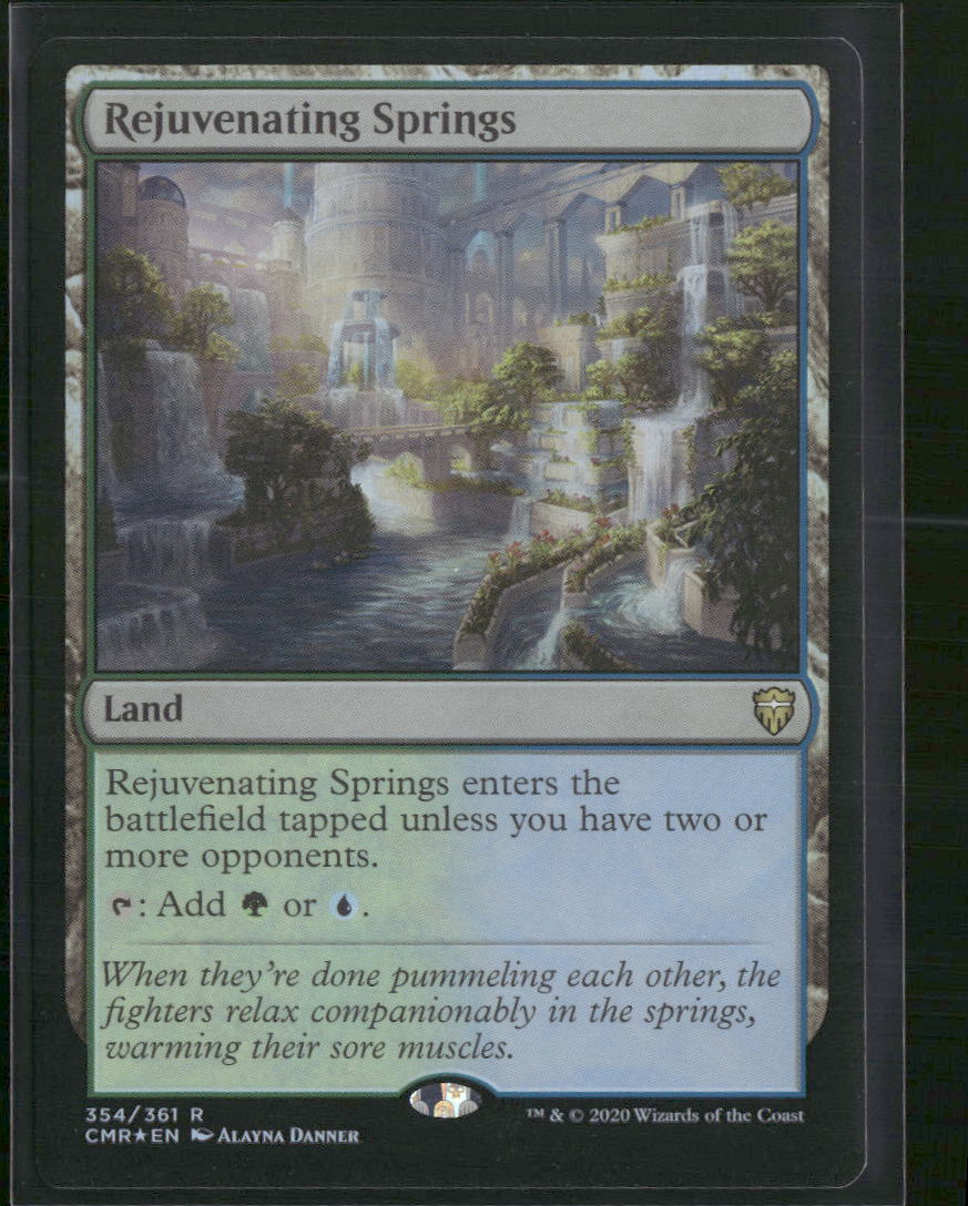 Rejuvenating Springs Commander Legends #354