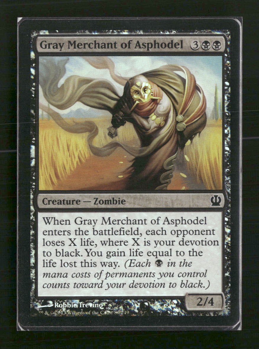 Gray Merchant of Asphodel Theros #89