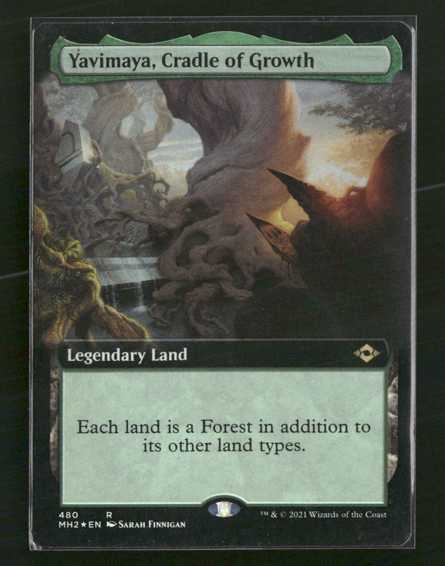 Yavimaya, Cradle of Growth (Extended Art) Modern Horizons 2 #480