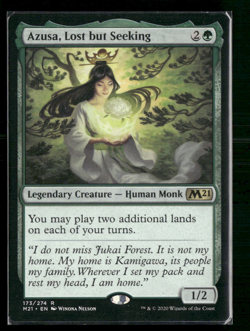 Azusa, Lost but Seeking Core Set 2021 #173