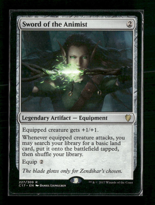 Sword of the Animist Commander 2017 #227