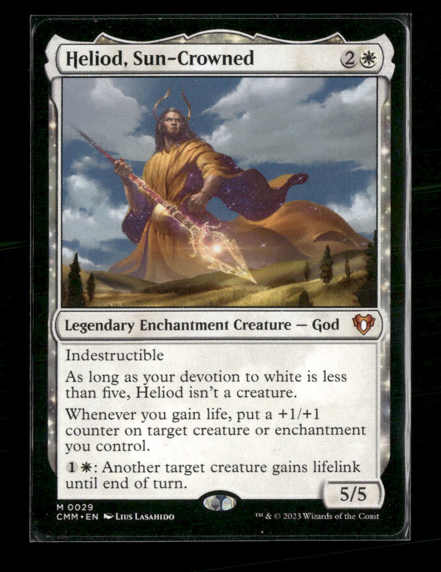 Heliod, Sun-Crowned Commander Masters #29