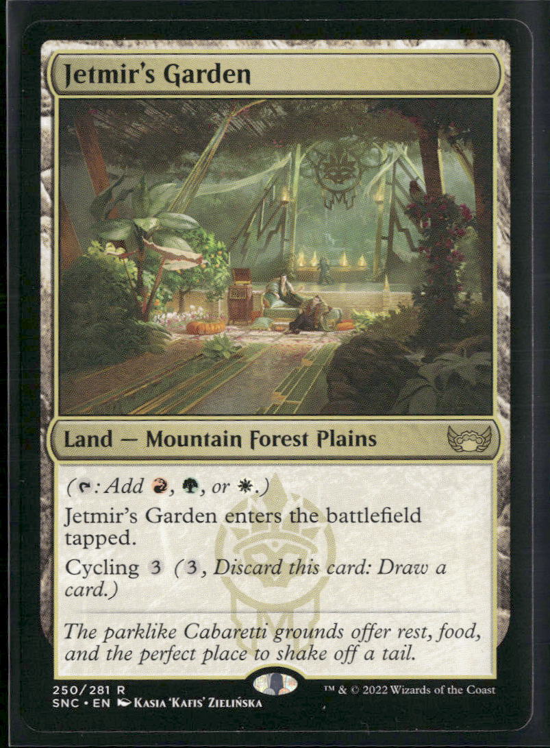 Jetmir's Garden The List Reprints #250