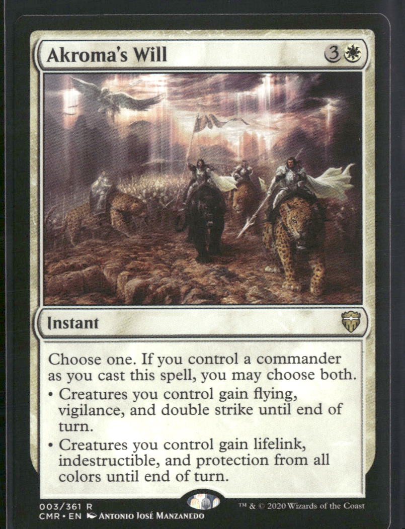 Akroma's Will Commander: Modern Horizons 3 #165