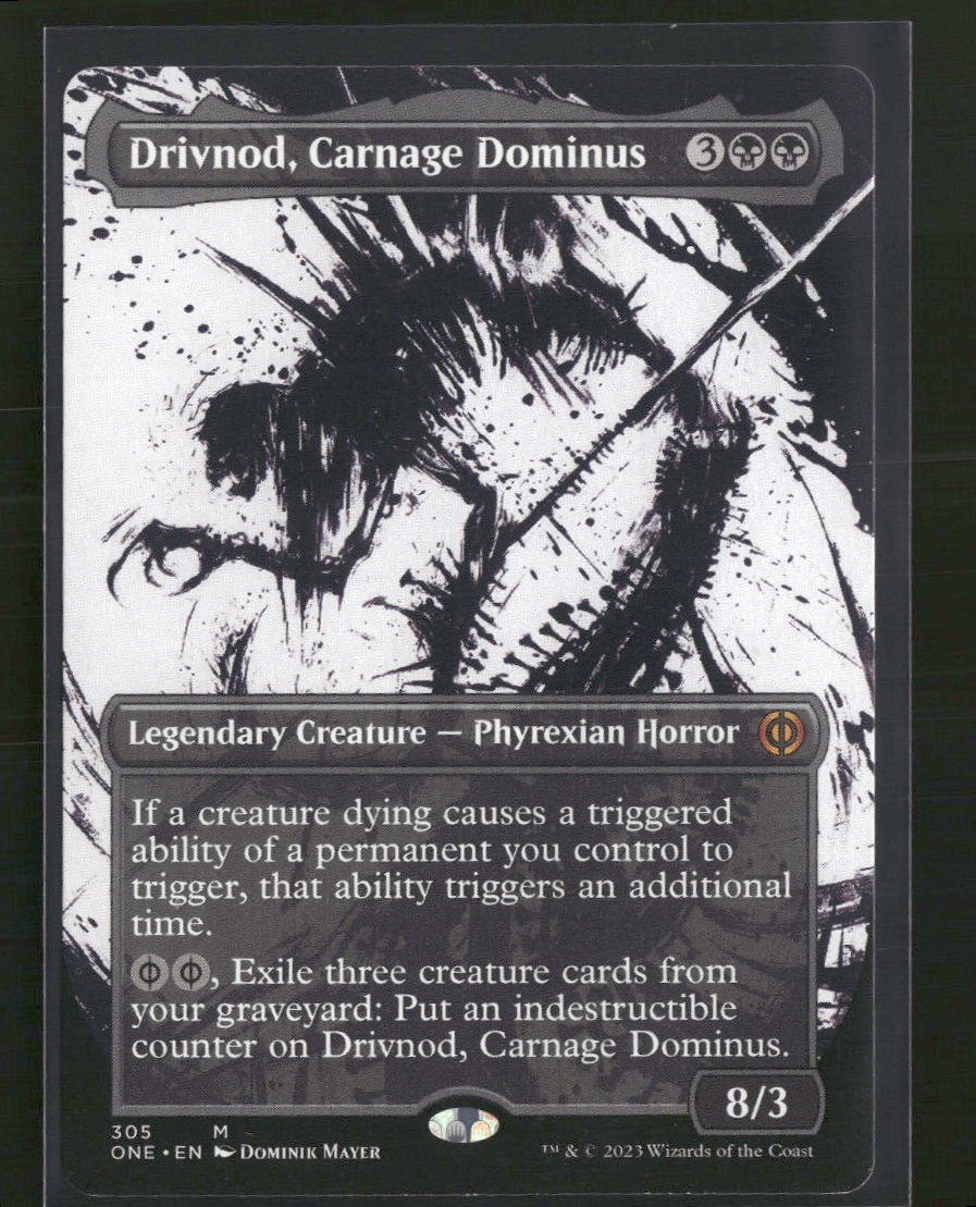 Drivnod, Carnage Dominus (Showcase) Phyrexia: All Will Be One #305