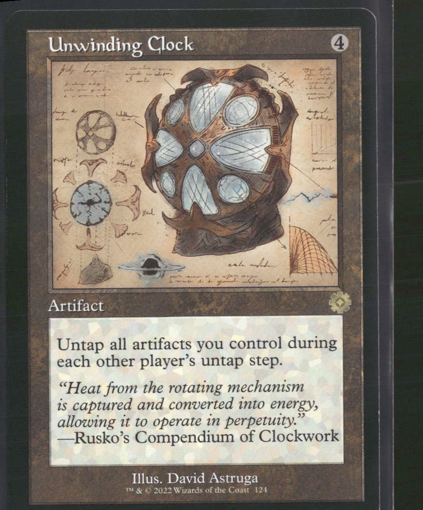 Unwinding Clock (Schematic) The Brothers' War: Retro Frame Artifacts #124
