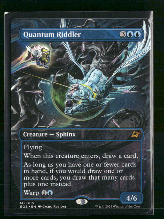 Quantum Riddler (Borderless) Edge of Eternities #305 - Front