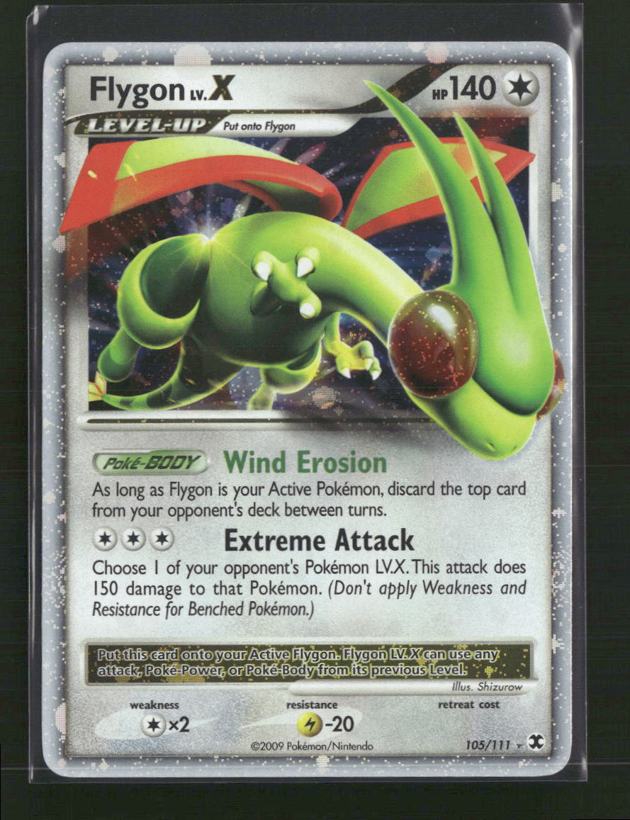 Flygon Lv.X Rising Rivals #105/111 - Front