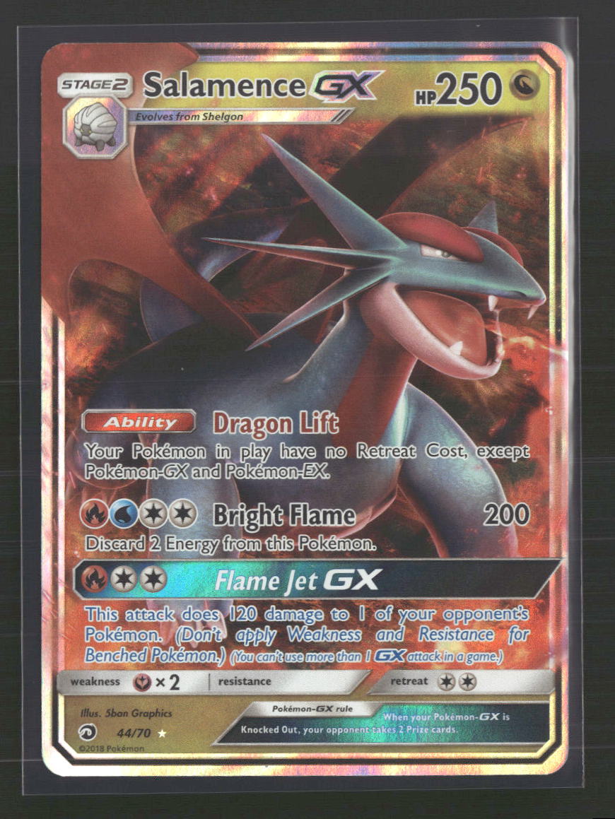 Salamence GX Dragon Majesty #44/70 - Front