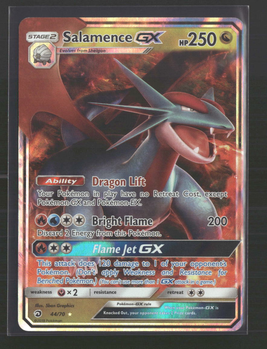 Salamence GX Dragon Majesty #44/70 - Front
