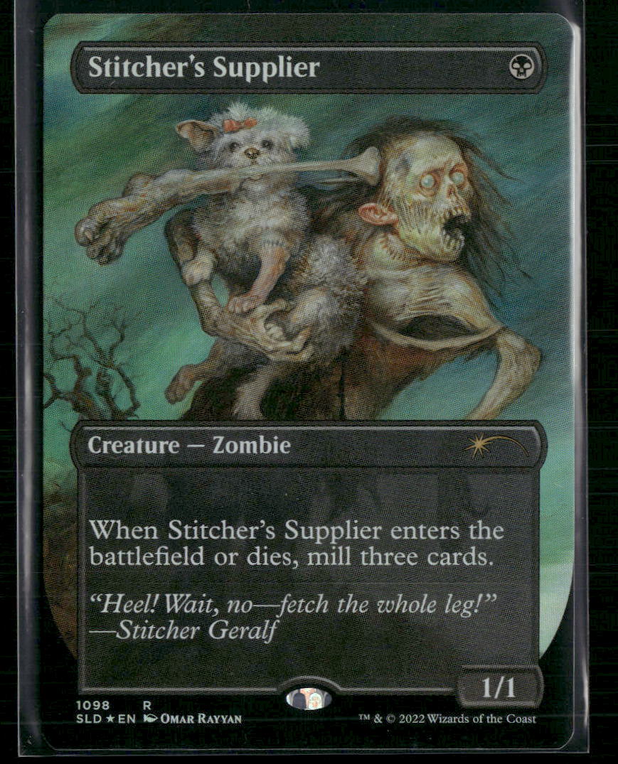 Stitcher's Supplier (Borderless) Secret Lair Drop Series #1098 - Front